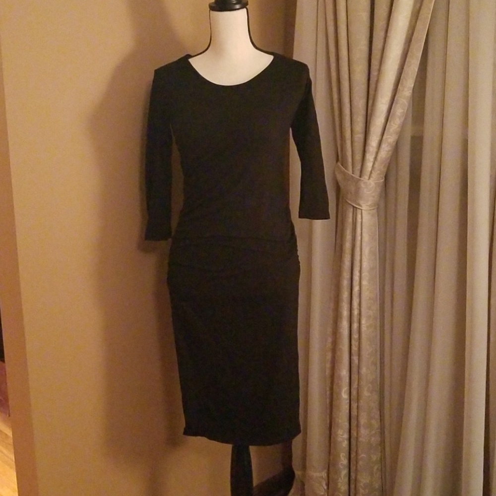 Anthropologie Michael Stars Ruched Midi Dress